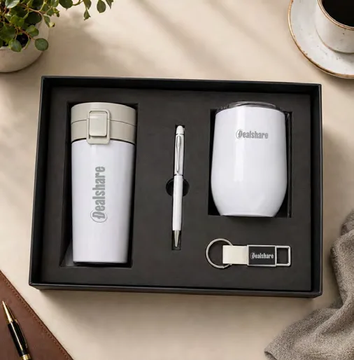 Executive Brew Gift Set — White
